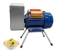 Hydravex Schiacciapatate Elettrico da 750 W, schiacciapatate Commerciale in Acciaio Inox, Albero e Ingranaggi di precisione, Potenza in Uscita di 20-30 kg/h, Liscio, Delicato e dal Sapore gradevole