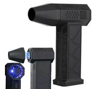 Hydrayne Air Blaster 2.0, Mini Electric Air Duster ricaricabile Hydrayne-3 Gear regolabile, potente ventilatore da 130000 giri/min con luce