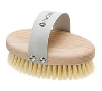 Hydréa London Spazzola per il corpo professionale per pelli secche. Legno di faggio certificato FSC®. 100% vegano. Setola Di Cactus Naturale. Esfolia la pelle morta + aiuta il drenaggio linfatico per una pelle radiosa.