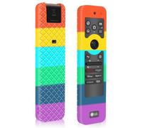 Hydream Custodia in silicone per LG MR25GA Magic Telecomando, Antiscivolo Antiurto Cover Case Compatibile con LG AKB76046612 2025 Serie OLED Smart TV Voice Remote Control (Arcobaleno)