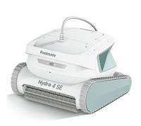 Hydro 4SE - Pulitore robotico per piscina, strada a forma di S, pulizia automatica della parete/linea di galleggiamento, cavo lungo 40 piedi, 4 modalità di pulizia, cestello filtro grande da 4,1 l