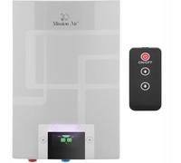 HYDRO BATH - Scaldacqua istantaneo da 18 kW, termostato digitale, alimentazione 400 V, 4 potenze a scelta, impermeabilità IP25, protezione contro il surriscaldamento, telecomando incluso