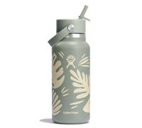 Hydro flask - Borraccia termica 32 Oz Wide Flex Straw Cap - 32 Oz Wide Flex Straw Cap Botanical Bliss Agave - Kaki Kaki