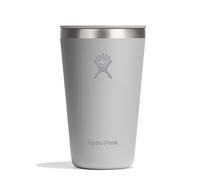 HYDRO FLASK - All around Tumbler 473 ml (16 oz) con coperchio ermetico a incastro chiudibile antigoccia - Acciaio inossidabile a doppia parete con isolamento sottovuoto - Brich