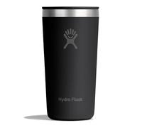 Hydro Flask - All Around Tumbler Press-In Lid 355 ml (12 oz) - Antischizzo, Antiperdita, Compatibile con Portabicchieri - Mantiene le Bevande Fredde per 24 Ore & Calde per 12 Ore - Black