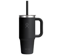 Hydro flask - Bicchiere da viaggio termico 71 cl - 24 Oz Travel Tumbler Clear Lid Black - Nero