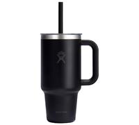 Hydro flask - Bicchiere da viaggio termico 94 cl - 32 Oz Travel Tumbler Clear Lid Black - Nero