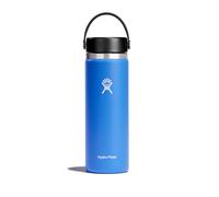 Hydro Flask - Borraccia da 591 ml (20 oz) - Borraccia d'Acqua in Acciaio Inossidabile con Isolamento Sottovuoto e Tappo Flessibile a Prova di Perdite e Rivestimento in Polvere - Bocca larga - Cascade