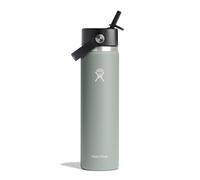 Hydro Flask Borraccia da 709ml, in acciaio inossidabile con isolamento sottovuoto, Cannuccia integrata, Agave, 709ml (24oz), integrata