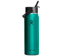 Hydro flask - Borraccia da 94 cl - 32 Oz Lightweight Wide Flex Straw Cap Emerald Green - Verde
