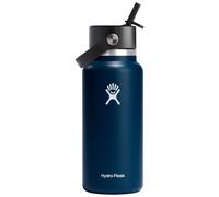 Hydro flask - Borraccia isolata - 32 Oz Wide Flex Straw Cap Indigo - Blu navy