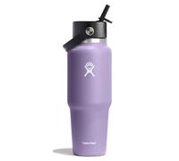 Hydro Flask - Bottiglia da viaggio Flex Straw ampia 946 ml 32 OZ - Bottiglia in acciaio inox isolata con TempShield e tappo a prova di perdite - Senza BPA - Compatibile portabicchieri - Moonshadow