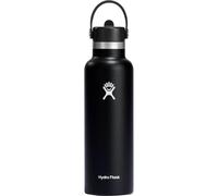 Hydro Flask Bottiglia standard con tappo flessibile da 620 ml, nero