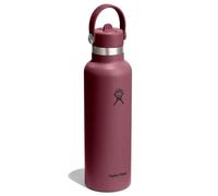 Hydro Flask Hydration Standard Flex Straw Cap Bottiglia per bere 620 ml rosso