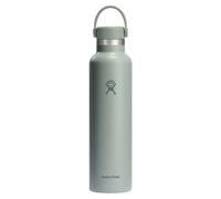 Hydro Flask - Standard Flex Cap 710 ml (24 oz) Bottle - Acciaio Inox, Ermetico, Compatibile con Portabicchieri - Isolato Freddo 24 Ore & Caldo 12 Ore - Agave