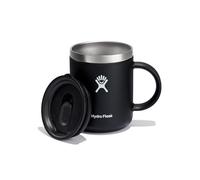 Hydro Flask - Coffee Mug - Tazza da viaggio per caffè da 354 ml (12 oz) - Tazza da viaggio in acciaio inossidabile con isolamento sottovuoto con manico e coperchio a incastro - Black