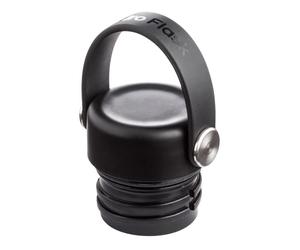 Hydro Flask - Coperchio Flex Cap per standard mouth - Coperchio ermetico a nido d'ape con strap per un facile trasporto - Lavabile in lavastoviglie - Black