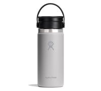 Hydro Flask Hot Beverages Wide Flex Slip Lid Bottiglia per bere 473 ml color argento