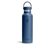 Hydro Flask - Standard Flex Cap 621 ml (21 oz) Bottle - Acciaio Inox, Ermetico, Compatibile con Portabicchieri - Isolato Freddo 24 Ore & Caldo 12 Ore - Harbor Blue
