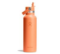 Hydro Flask - Standard Flex Straw Cap 621 ml (21 oz) Bottle - Acciaio Inox, A Prova di Perdite, Compatibile con Portabicchieri - Isolato Freddo 24 Ore - Nectar