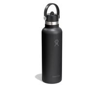 Hydro flask - Borraccia termica 62 cl - 21 Oz Standard Flex Straw Cap Black - Nero