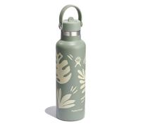 Hydro Flask Hydration Standard Flex Straw Cap Bottiglia per bere 620 ml verde