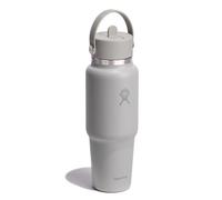 Hydro Flask Hydration Travel Bottle Flex Straw Cap Bottiglia per bere 945 ml grigio