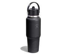 Hydro Flask - Wide Flex Straw Travel Bottle - Borraccia 946 ml nero/grigio