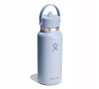 Hydro Flask Hydration Wide Flex Straw Cap Bottiglia per bere 945 ml blu