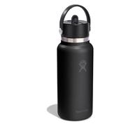 Hydro Flask Hydration Wide Flex Straw Cap Bottiglia per bere 945 ml nero