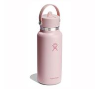 Hydro Flask Hydration Wide Flex Straw Cap Bottiglia per bere 945 ml rosa