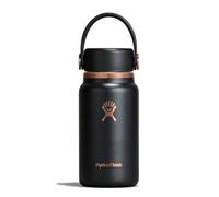 Hydro Flask - Micro Hydro™ 200 ml (6.7 oz) - Mini Flask Isolato Ermetico con Cinghia Clip-On - Freddo & Caldo fino a 7 Ore - Compatto & Resistente - Black