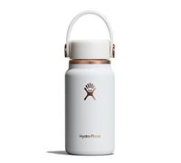 Hydro Flask - Micro Hydro™ 200 ml (6.7 oz) - Mini Flask Isolato Ermetico con Cinghia Clip-On - Freddo & Caldo fino a 7 Ore - Compatto & Resistente - Chalk White