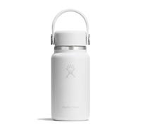 Hydro Flask - Micro Hydro 200 ml (6.7 oz) - Mini Flask Isolato Ermetico con Cinghia Clip-On - Freddo & Caldo fino a 7 Ore - Compatto & Resistente - White