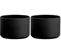 Hydro Flask - Silicone Flex Boot - Custodia Protettiva in Silicone - Copertura Inferiore Antiscivolo per Bottiglie da 355-710 ml - Piccola - Black (Confezione da 2)