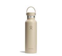 Hydro Flask - Standard Flex Cap 621 ml (21 oz) Bottle - Acciaio Inox, A Prova di Perdite, Compatibile con Portabicchieri - Isolato Freddo 24 Ore e Caldo 12 Ore - Oat