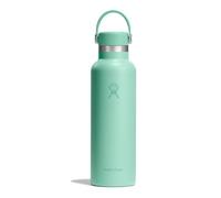 Hydro Flask - Standard Flex Cap 621 ml (21 oz) Bottle - Acciaio Inox, Ermetico, Compatibile con Portabicchieri - Isolato Freddo 24 Ore & Caldo 12 Ore - Mermaid Green