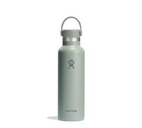 Hydro Flask - Standard Flex Cap 621 ml (21 oz) Bottle - Acciaio Inox, Ermetico, Compatibile con Portabicchieri - Isolato Freddo 24 Ore & Caldo 12 Ore - Agave