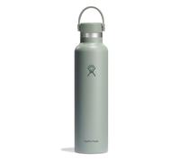 Hydro Flask - Standard Flex Cap 710 ml (24 oz) Bottle - Acciaio Inox, Ermetico, Compatibile con Portabicchieri - Isolato Freddo 24 Ore & Caldo 12 Ore - Agave