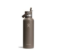 Hydro Flask - Standard Flex Straw Cap 621 ml (21 oz) Bottle - Acciaio Inox, A Prova di Perdite, Compatibile con Portabicchieri - Isolato Freddo 24 Ore - Sandpiper