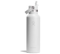 Hydro Flask - Standard Flex Straw Cap - Bottiglia termica 621 ml bianco/grigio