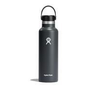 Hydro Flask - Standard Mouth - Bottiglia d'acqua da 621 ml (21 oz) - Acciaio inossidabile con isolamento sottovuoto, coperchio a prova di perdite e rivestimento in polvere - Standard Mouth - Stone