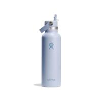 HYDRO FLASK - Standard Mouth Bottiglia d'acqua da 621 ml (21 oz) - Acciaio inossidabile con isolamento sottovuoto e coperchio a cannuccia - Surf