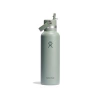 Hydro Flask Hydration Standard Flex Straw Cap Bottiglia per bere 620 ml verde