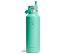 Hydro Flask Hydration Standard Flex Straw Cap Bottiglia per bere 620 ml verde