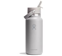 Hydro Flask Hydration Wide Flex Straw Cap Bottiglia per bere 945 ml grigio