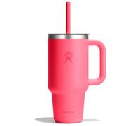 Hydro Flask - Travel Tumbler Clear Lid - Bicchiere isolante 710 ml fuchsia