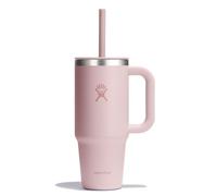 HYDRO FLASK - Travel Tumbler 709ml (24 oz) con coperchio a incastro per cannuccia chiudibile - Acciaio inossidabile - Coperchio resistente agli schizzi - Trillium