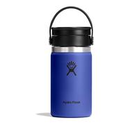 Hydro Flask - Wide Flex Sip Lid Coffee 355 ml (12 oz) - Ermetico, Isolato, Compatibile con Portabicchieri - Mantiene le Bevande Fredde per 24 Ore & Calde per 12 Ore - Capri Blue