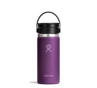 Hydro Flask - Wide Flex Sip Lid Coffee 473 ml (16 oz) - A tenuta stagna, isolato, compatibile con portabicchieri - Mantiene le bevande fredde 24 ore e calde 12 ore - Beachplum